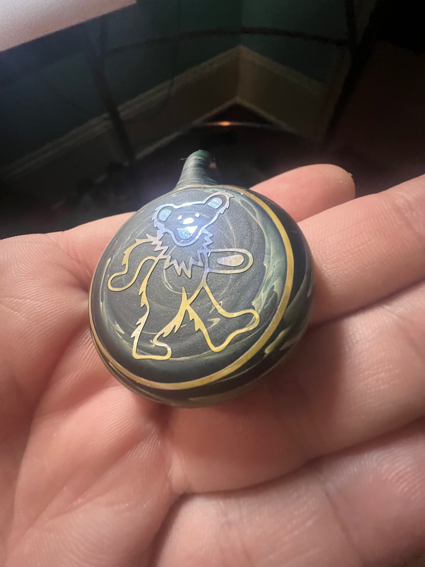 Grateful Dead Glass Pendant