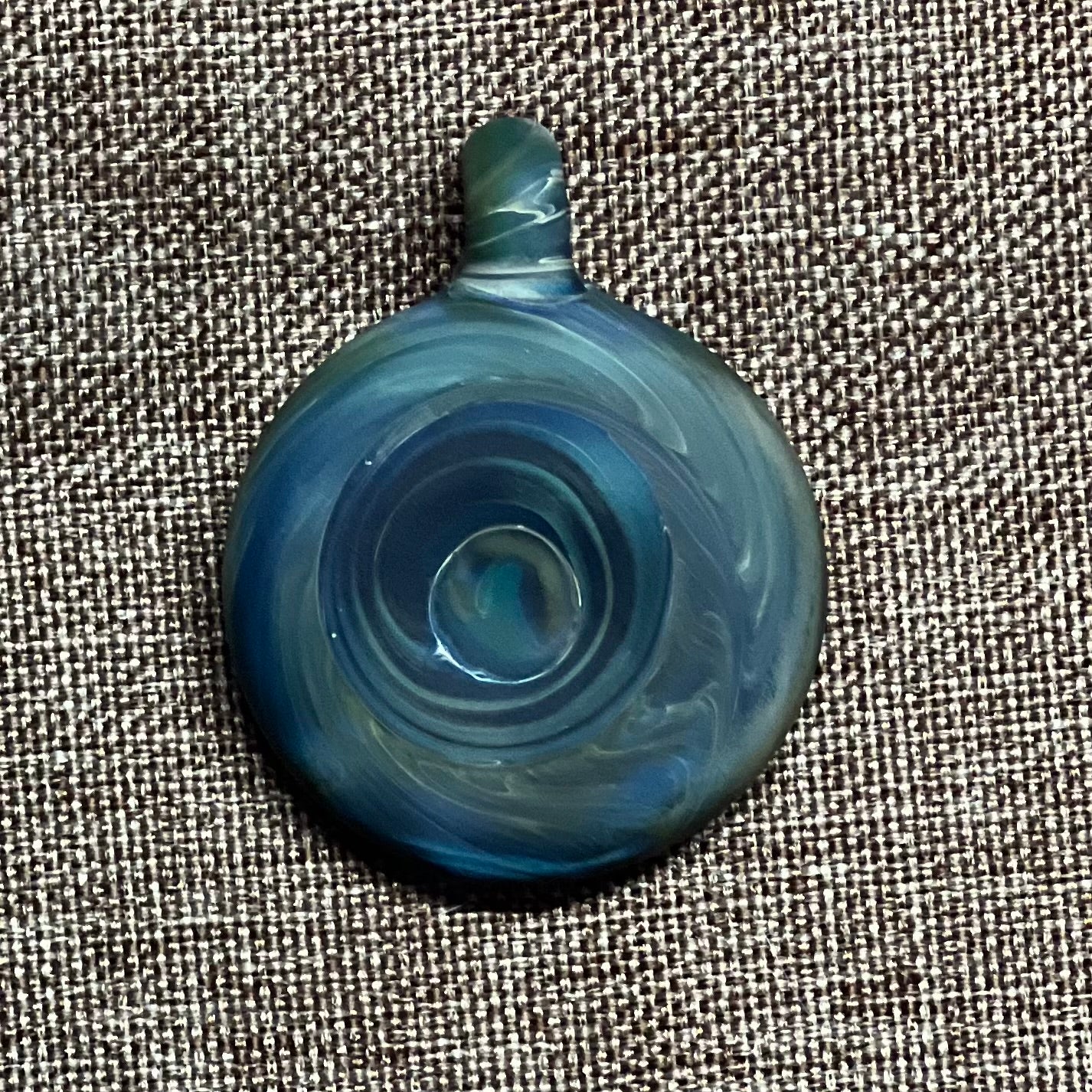 Rhino Glass Pendant