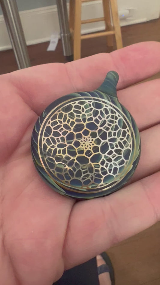 Cymatics Pattern Pendant